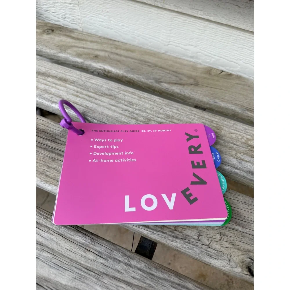 LOVEVERY The Enthusiast Play Guide 28 29 30 Months‎ Toddler Activities